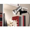 Eglo MANHATTEN Skrivbordslampa, Läslampa Nickel matt, Svart, 1-ljuskällor