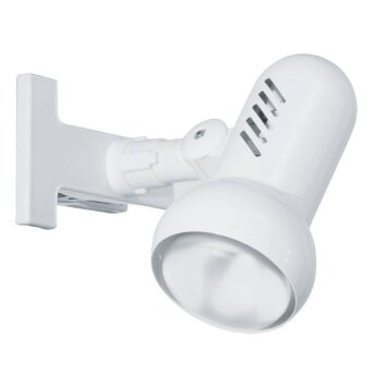 Eglo MANHATTEN Klämlampa, Skrivbordslampa, Läslampa Vit, 1-ljuskällor