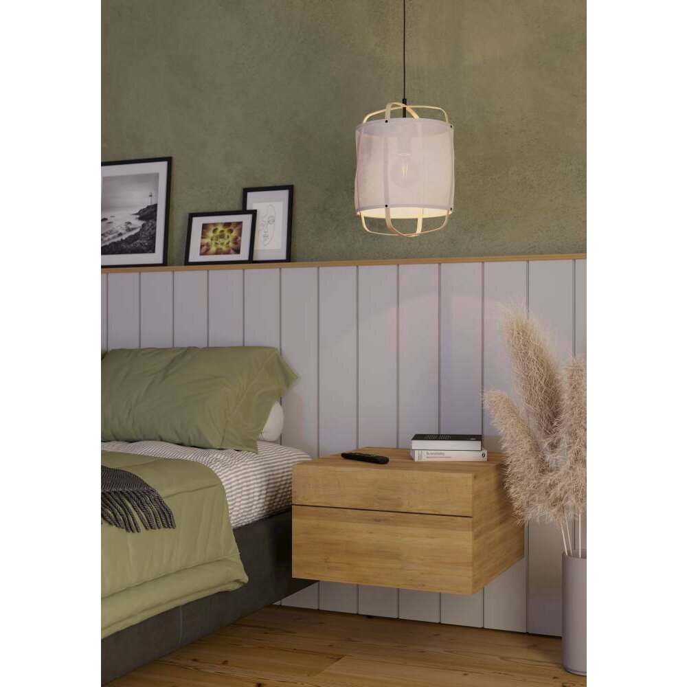 Eglo SURFLEET Pendellampa Brun, Svart, 1-ljuskällor main product photo