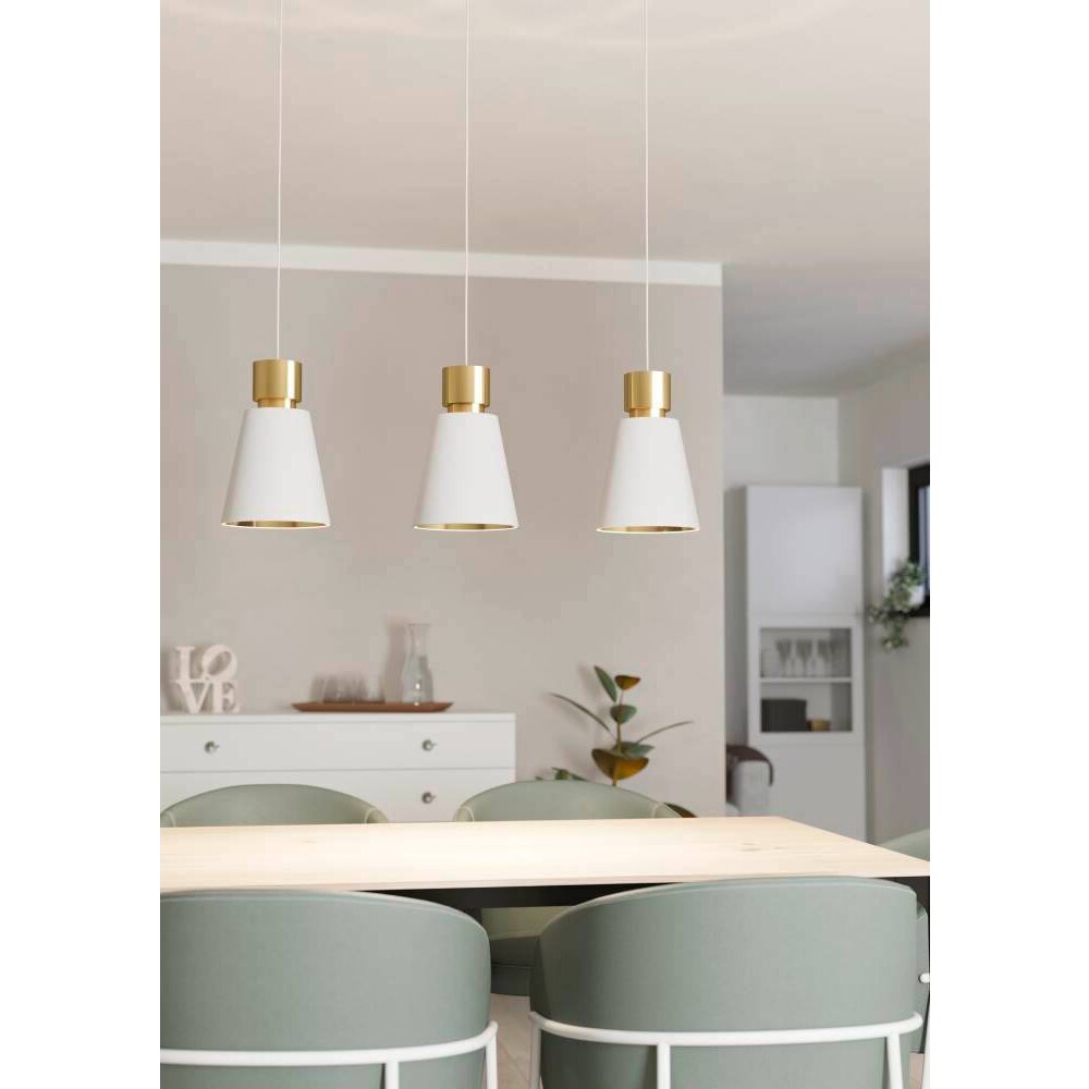 Eglo AGLIENTINA Pendellampa Mässing, 3-ljuskällor main product photo