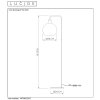 Lucide JULIUS Golvlampa, Golvlampa Grått, 1-ljuskällor