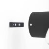 Eglo CARANACOA Vägglampa LED Svart, 1-ljuskällor