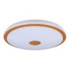 Eglo LANCIANO Taklampa LED Brun, Vit, 1-ljuskällor, Fjärrkontroll