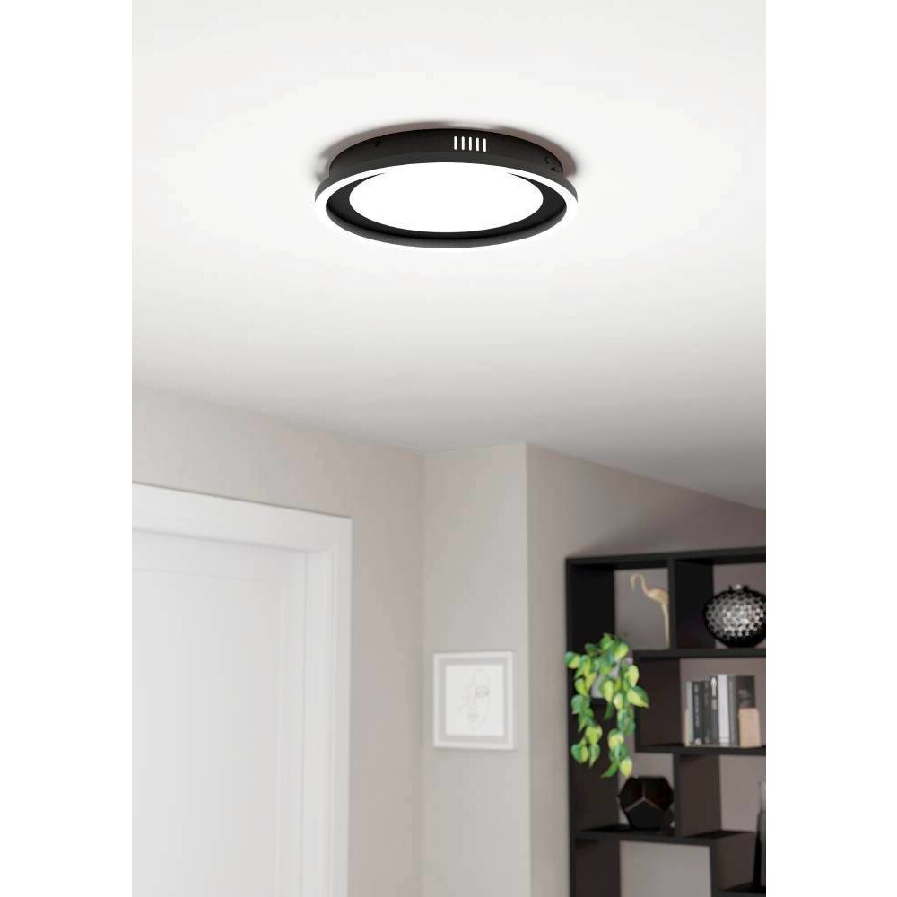 Eglo CALAGRANO Taklampa LED Svart, 2-ljuskällor, Fjärrkontroll main product photo