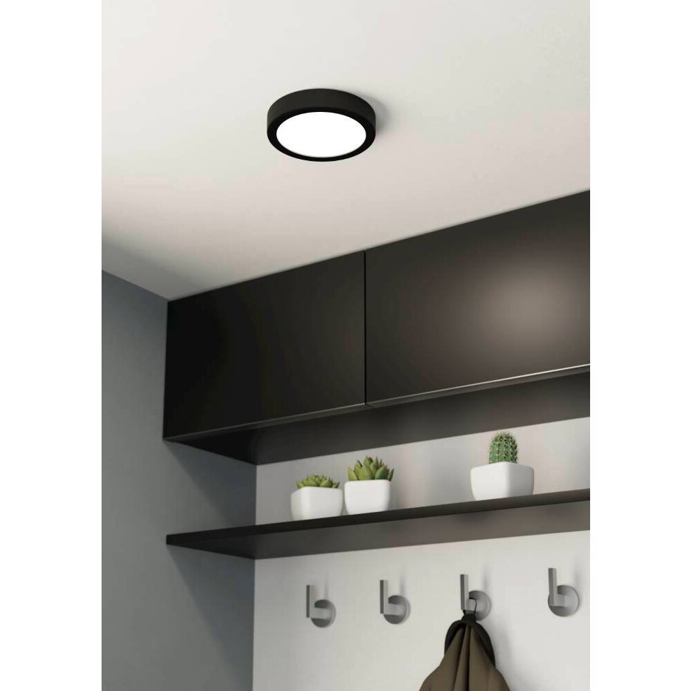 Eglo FUEVA taklampa, Taklampa LED Svart, 1-ljuskällor main product photo