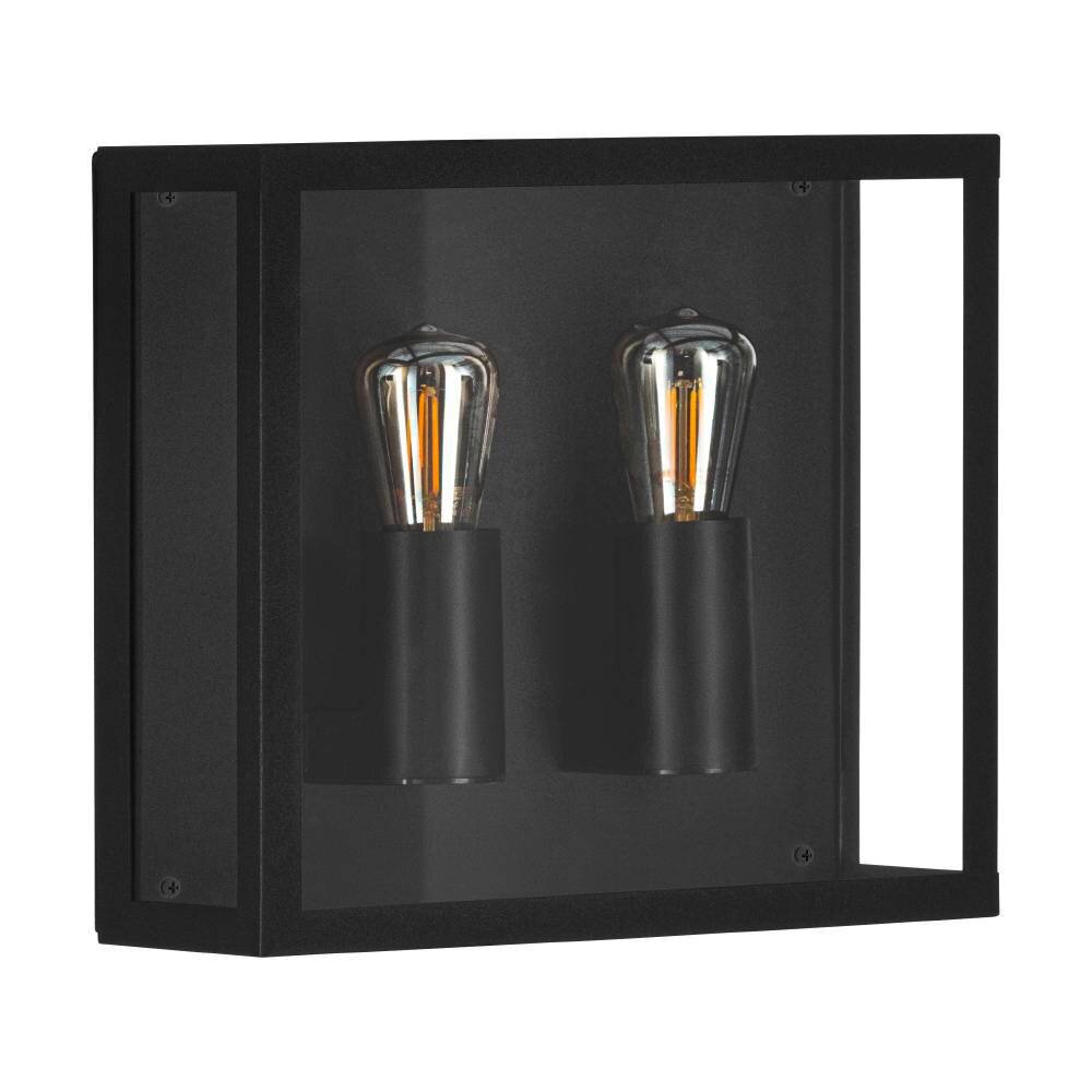 Eglo ALAMONTE vägglampa utomhus Svart, 2-ljuskällor main product photo