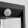 Palanga vägglampa utomhus Svart, 1-ljuskällor, Rörelsedetektor