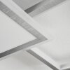 Longos Taklampa LED Aluminium, 1-ljuskällor, Fjärrkontroll