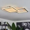Longos Taklampa LED Aluminium, 1-ljuskällor, Fjärrkontroll