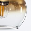 Koyoto Pendellampa 15 cm Guld, Klart, 1-ljuskällor