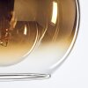 Koyoto Pendellampa 20 cm Guld, Klart, 3-ljuskällor