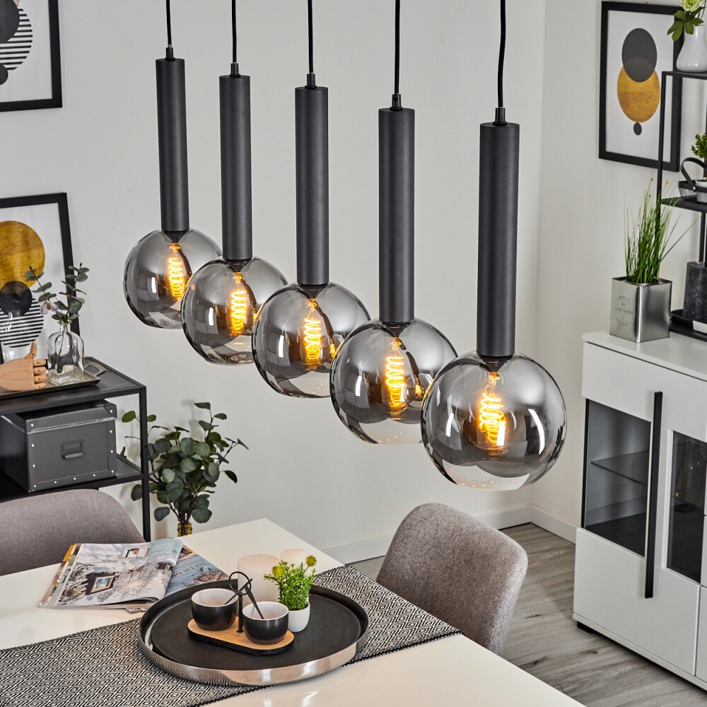 Trezeste Pendellampa Svart, 5-ljuskällor main product photo