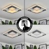 Casqueira Taklampa LED Grått, Vit, 1-ljuskällor