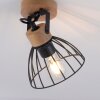 Leuchten Direkt LAMI Taklampa, Takstrålkastare, Vägglampa, Väggspotlight Naturfärger, 1-ljuskällor