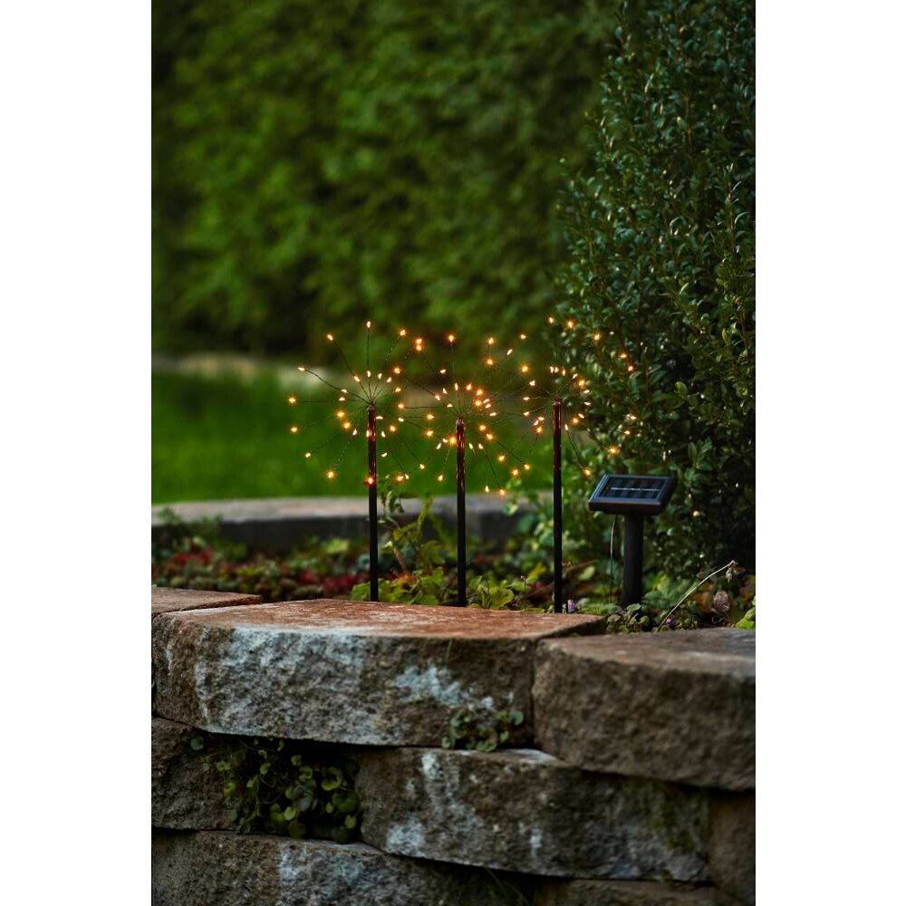 Eglo Z_SOLAR dekorativ belysning, Solcellslampa LED Svart, 90-ljuskällor main product photo