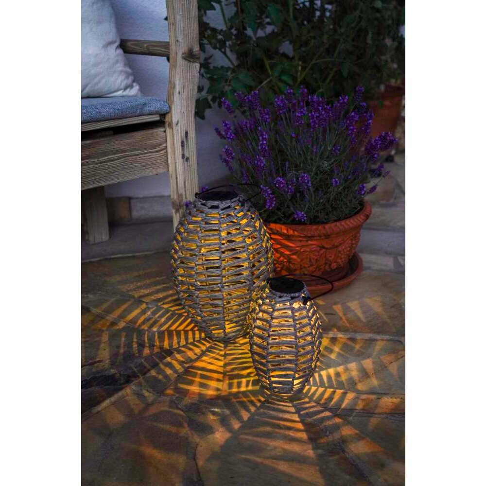 Eglo Z_SOLAR Bordslampa utomhus, lykta, Solcellslampa LED Grått, 1-ljuskällor main product photo