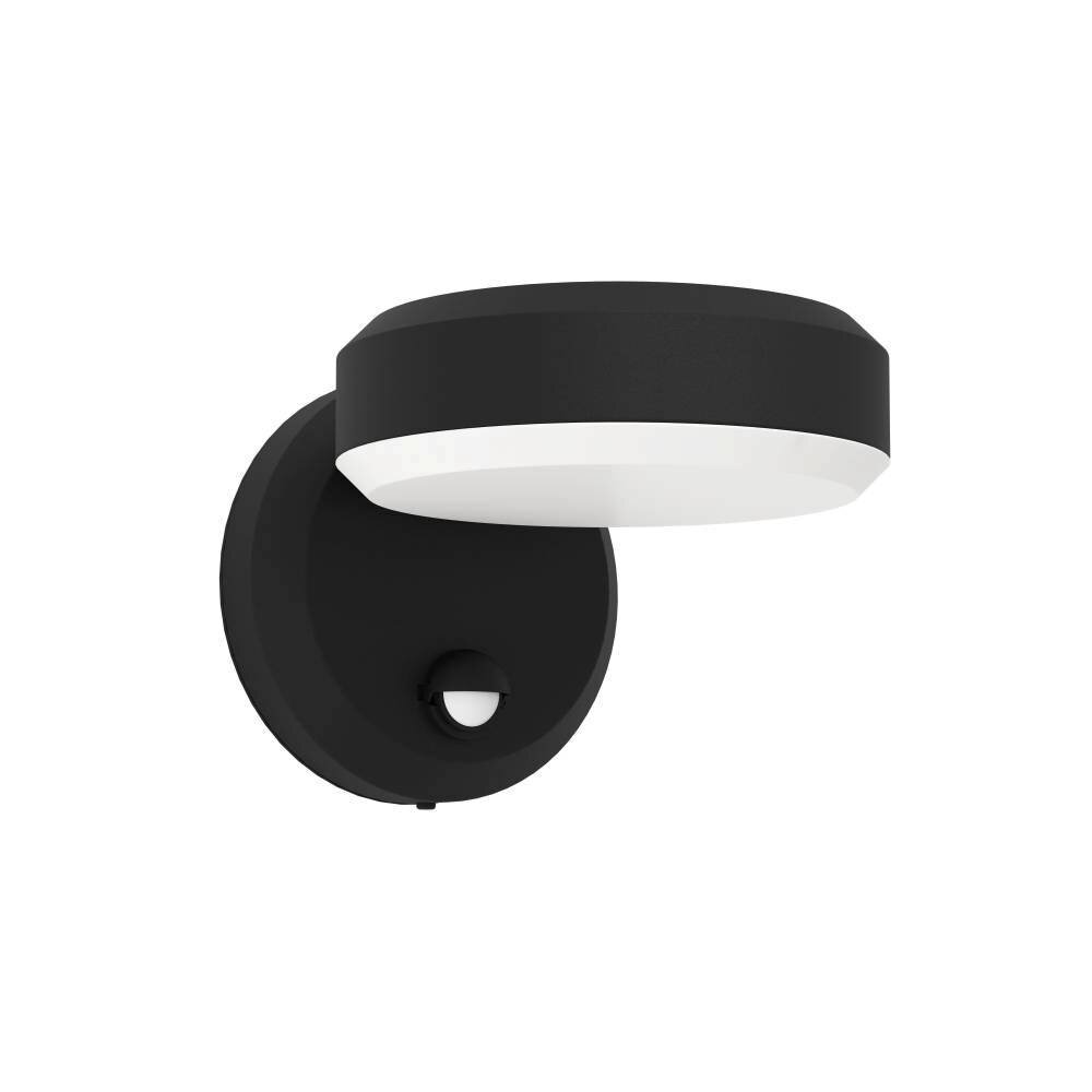 Eglo FORNACI vägglampa utomhus LED Svart, 1-ljuskällor, Rörelsedetektor main product photo