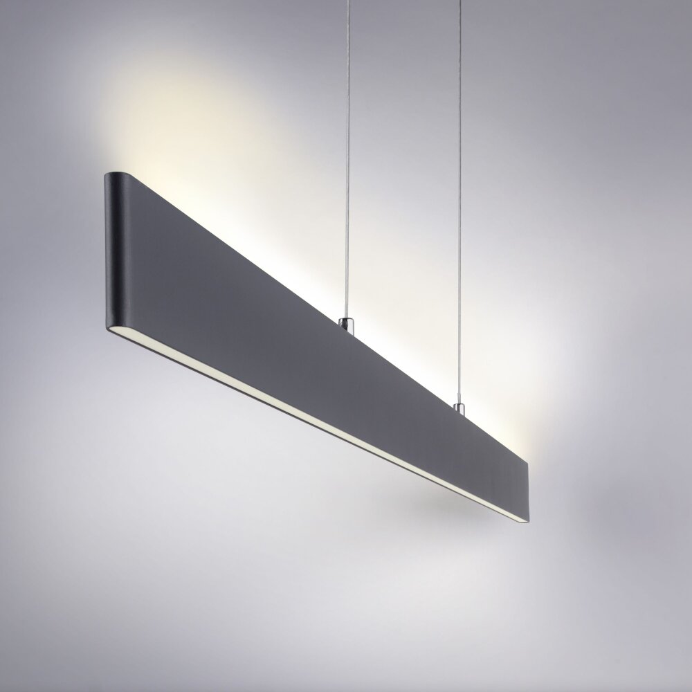 Paul Pendelbelysning LED Antracit, 2-ljuskällor, Fjärrkontroll main product photo