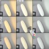 Ledo Bordslampa LED Silver, 1-ljuskällor, Fjärrkontroll, Färgväxlare