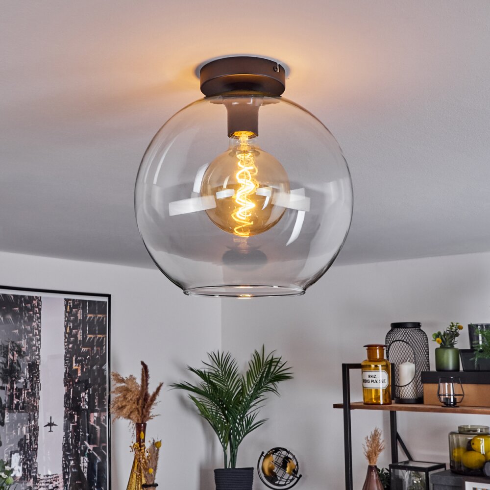 Koyoto Taklampa 30 cm Klart, 1-ljuskällor main product photo