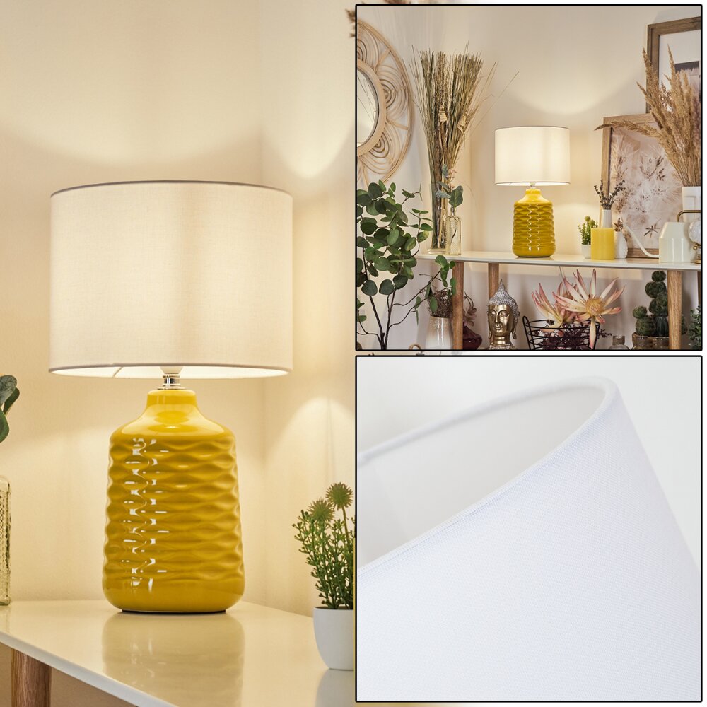 Chave Bordslampa Gul, 1-ljuskällor main product photo