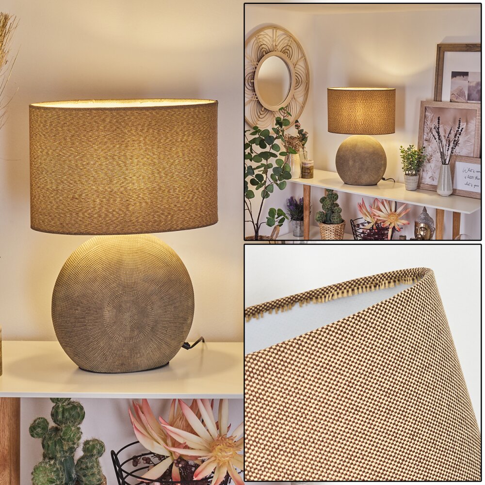 Manariz Bordslampa Brun, 1-ljuskällor main product photo