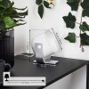 Lilas Bordslampa LED Silver, 1-ljuskällor, Färgväxlare