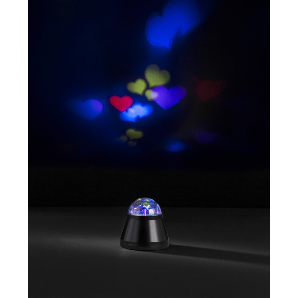 Wofi Lampor HERZEN dekorativ belysning, Indirekt belysning LED Svart, 1-ljuskällor main product photo