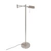 Steinhauer Retina Golvlampa, Läslampa LED Färg i rostfritt stål, 1-ljuskällor