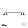 Paul Neuhaus Lampor PURE-LINES Taklampa LED Antracit, 1-ljuskällor, Fjärrkontroll