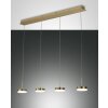 Fabas Luce Dunk Pendelbelysning LED Mässing, 4-ljuskällor