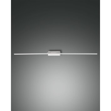Fabas Luce Nala Spegellampa LED Vit, 1-ljuskällor
