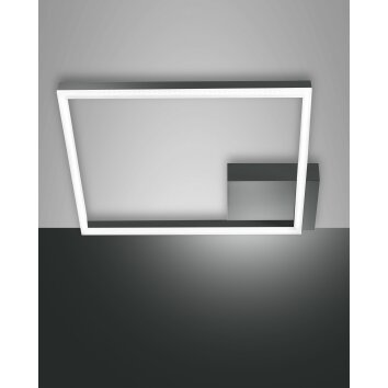 Fabas Luce Bard Taklampa LED Antracit, 1-ljuskällor Fabas Luce Bard Taklampa LED Antracit, 1-ljuskällor