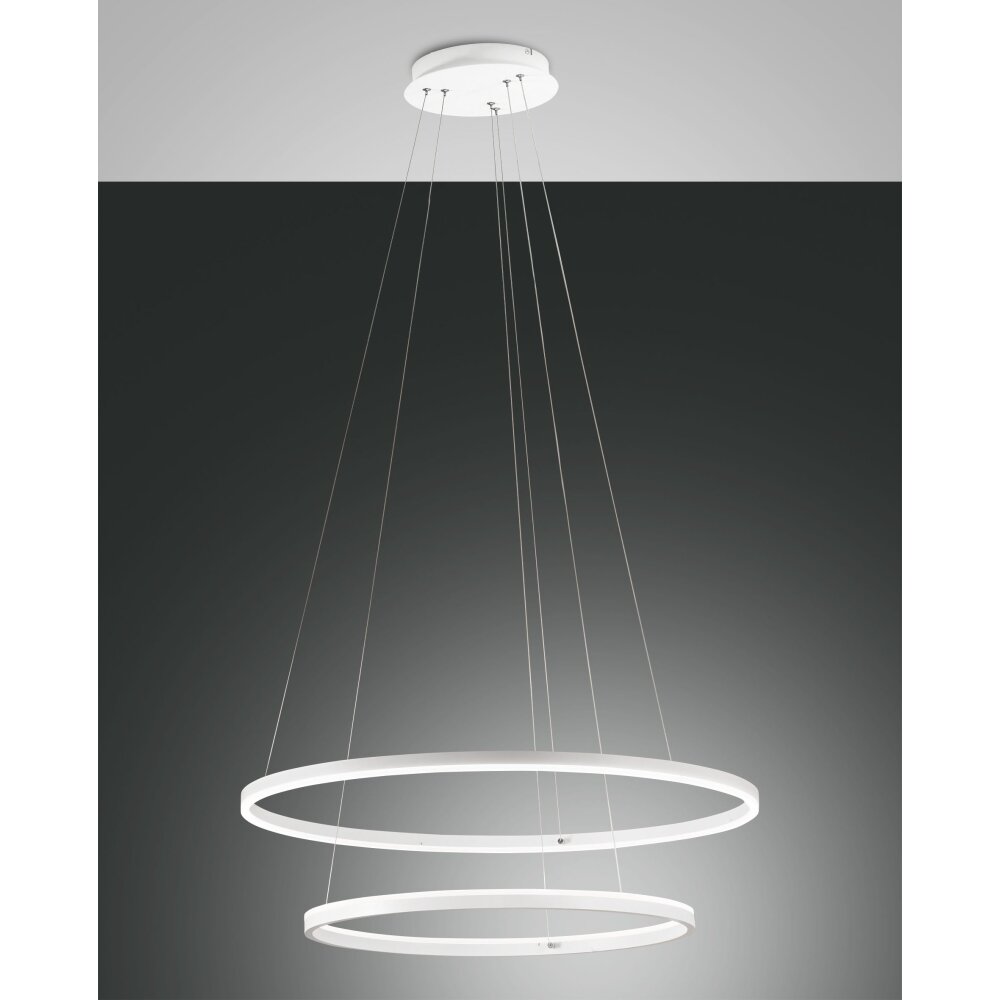 Fabas Luce Giotto Pendelbelysning LED Vit, 2-ljuskällor main product photo
