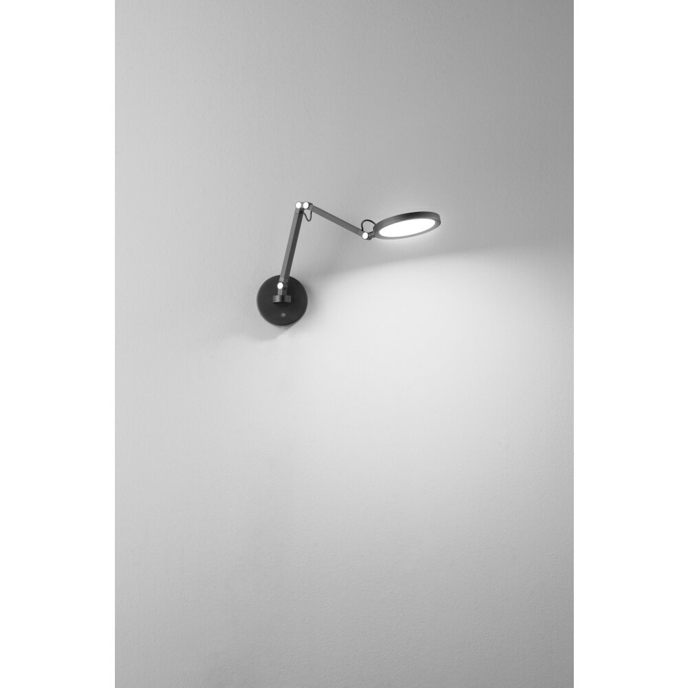 Fabas Luce Regina Vägglampa, Läslampa LED Svart, 1-ljuskällor main product photo