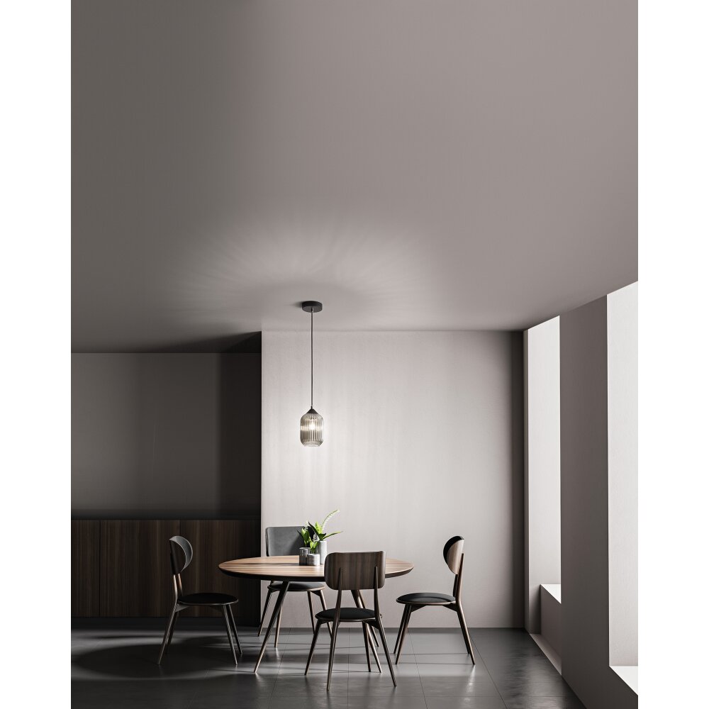 Fabas Luce Aston Pendelbelysning Svart, 1-ljuskällor main product photo
