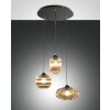 Fabas Luce Nordal Pendelbelysning Svart, 3-ljuskällor