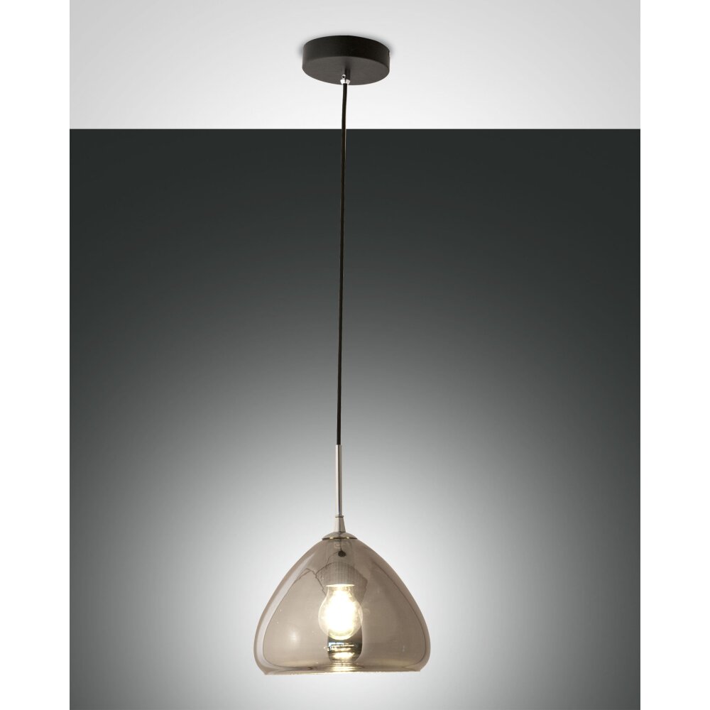 Fabas Luce Glow Pendelbelysning Svart, 1-ljuskällor main product photo