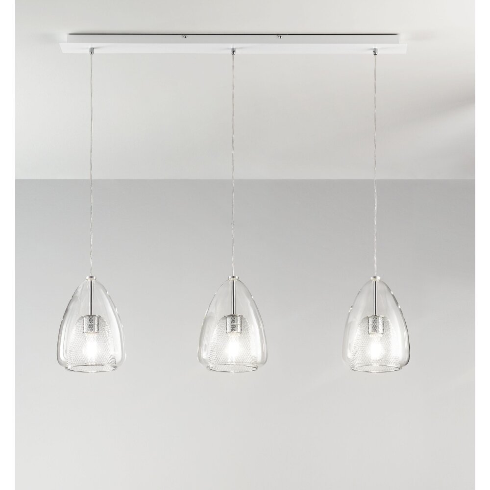 Fabas Luce Britton Pendelbelysning Vit, 3-ljuskällor main product photo