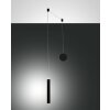 Fabas Luce Prado Pendelbelysning LED Svart, 1-ljuskällor