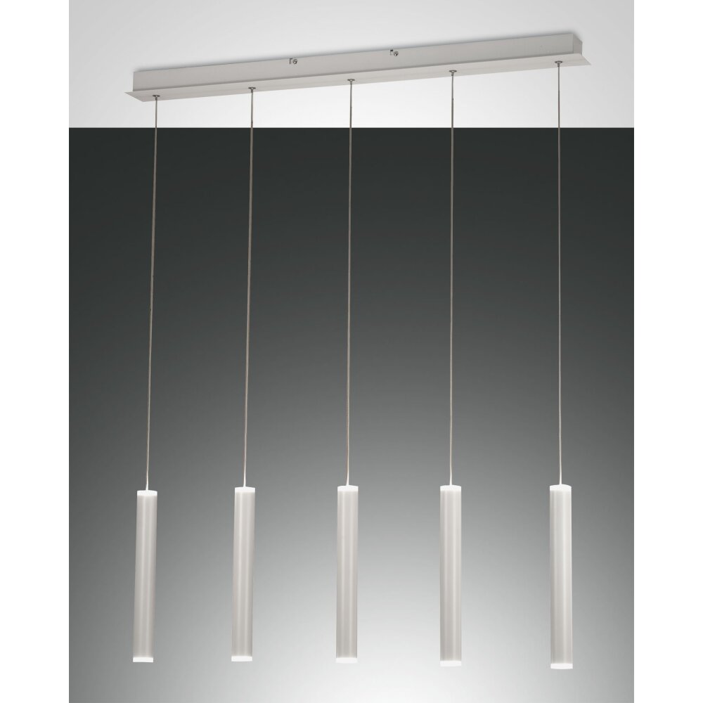 Fabas Luce Prado Pendelbelysning LED Vit, 5-ljuskällor main product photo