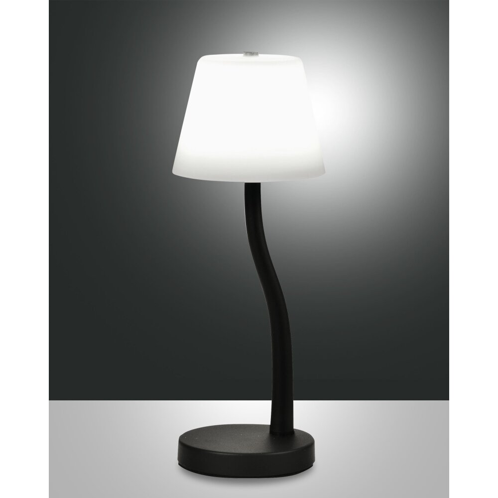 Fabas Luce Ibla Bordslampa LED Svart, 1-ljuskällor main product photo