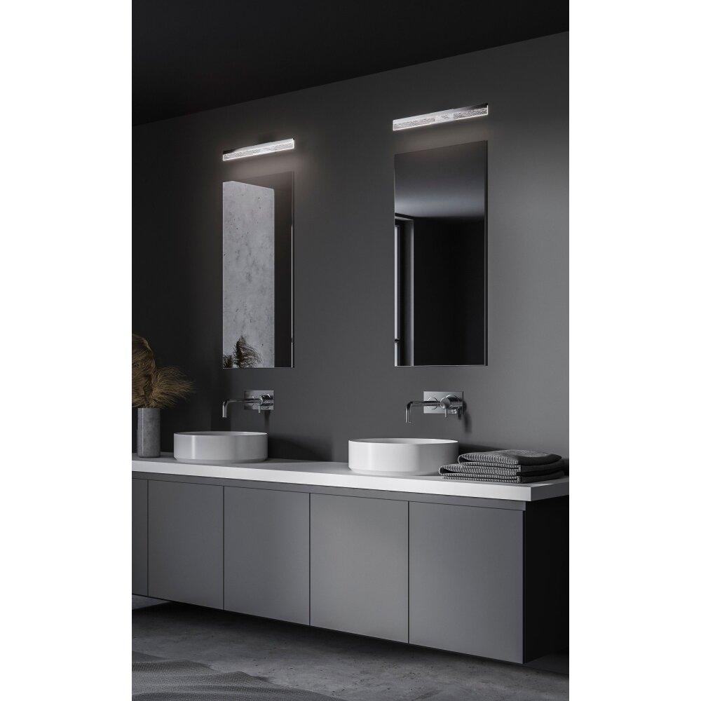 Fabas Luce Sinis Spegellampa LED Krom, 1-ljuskällor main product photo