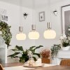 Izenave Pendelbelysning LED Nickel matt, 3-ljuskällor