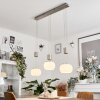 Izenave Pendelbelysning LED Nickel matt, 3-ljuskällor