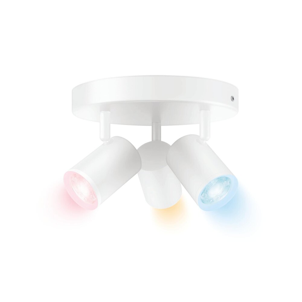 Philips Lampor IMAGEO Taklampa, Takstrålkastare LED Vit, 3-ljuskällor, Färgväxlare main product photo