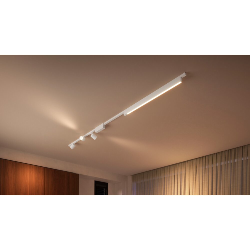 Philips Lampor Basis-Set Taklampa, Takstrålkastare LED Vit, 4-ljuskällor, Färgväxlare main product photo