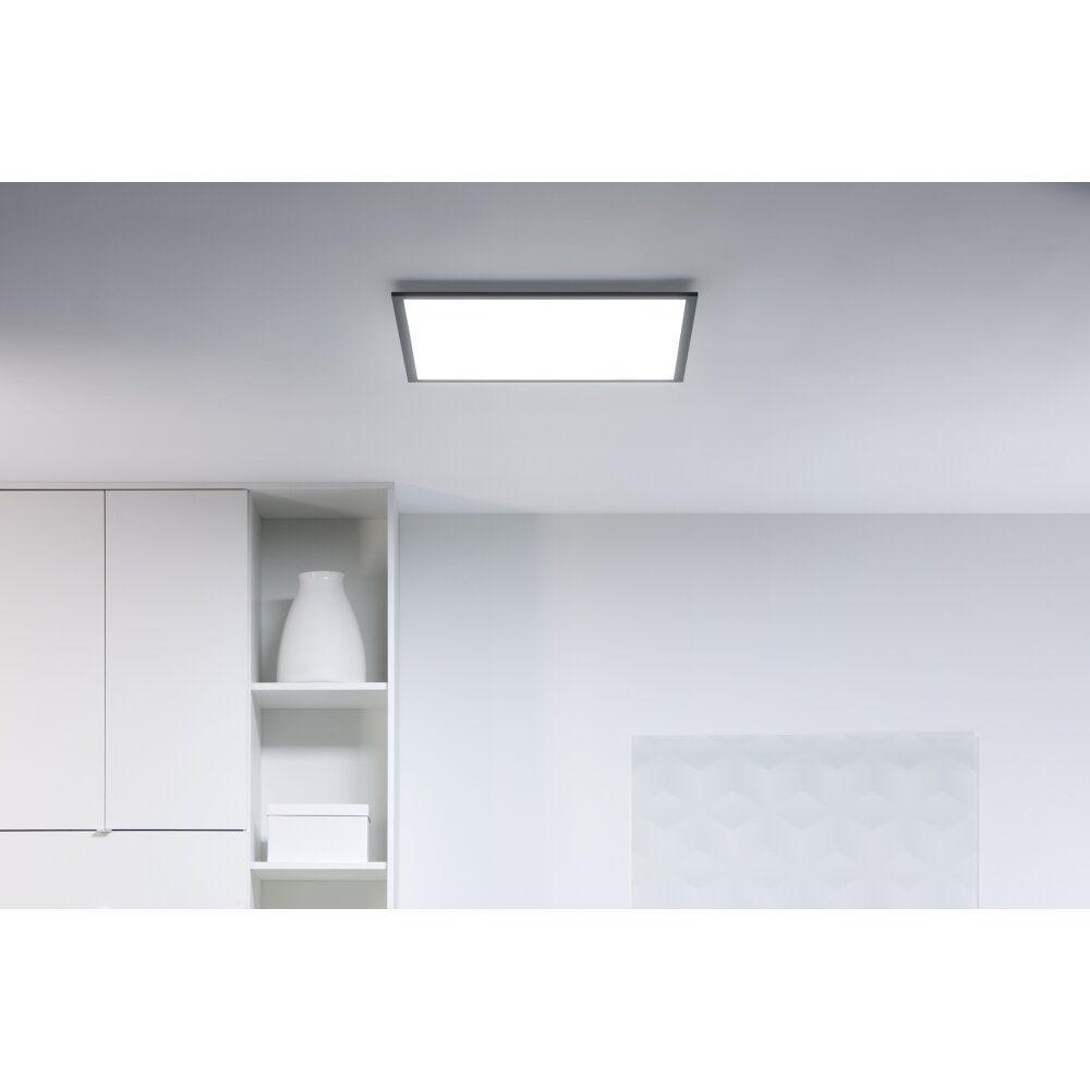 Philips Lampor WiZ Taklampa, Panel LED Svart, 1-ljuskällor main product photo