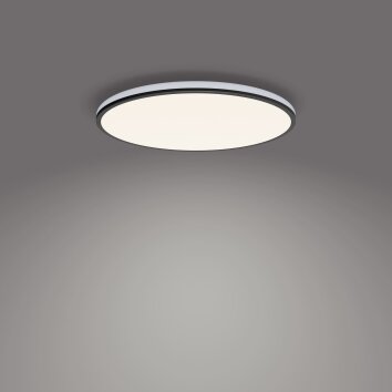 Philips Lampor Ozziet Taklampa, Panel LED Svart, Vit, 1-ljuskällor