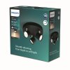 Philips Lampor Star Taklampa, Takstrålkastare LED Svart, 3-ljuskällor